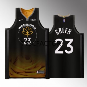 Maillot Basket Homme Golden State Warriors Draymond Green 23 Nike 2022-23 City Edition Noir Swingman